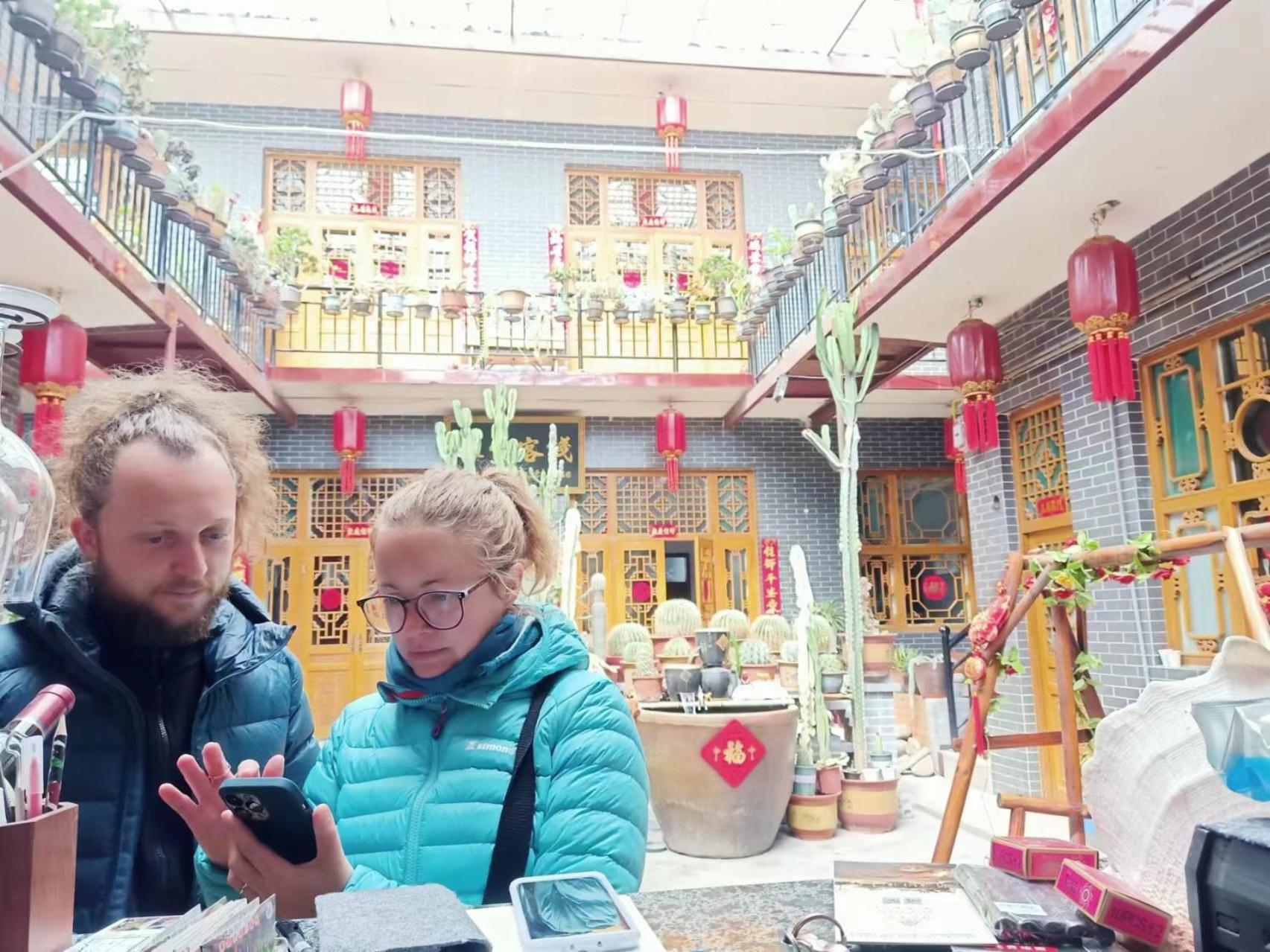 Pingyao Jiaxin Guesthouse Exterior foto